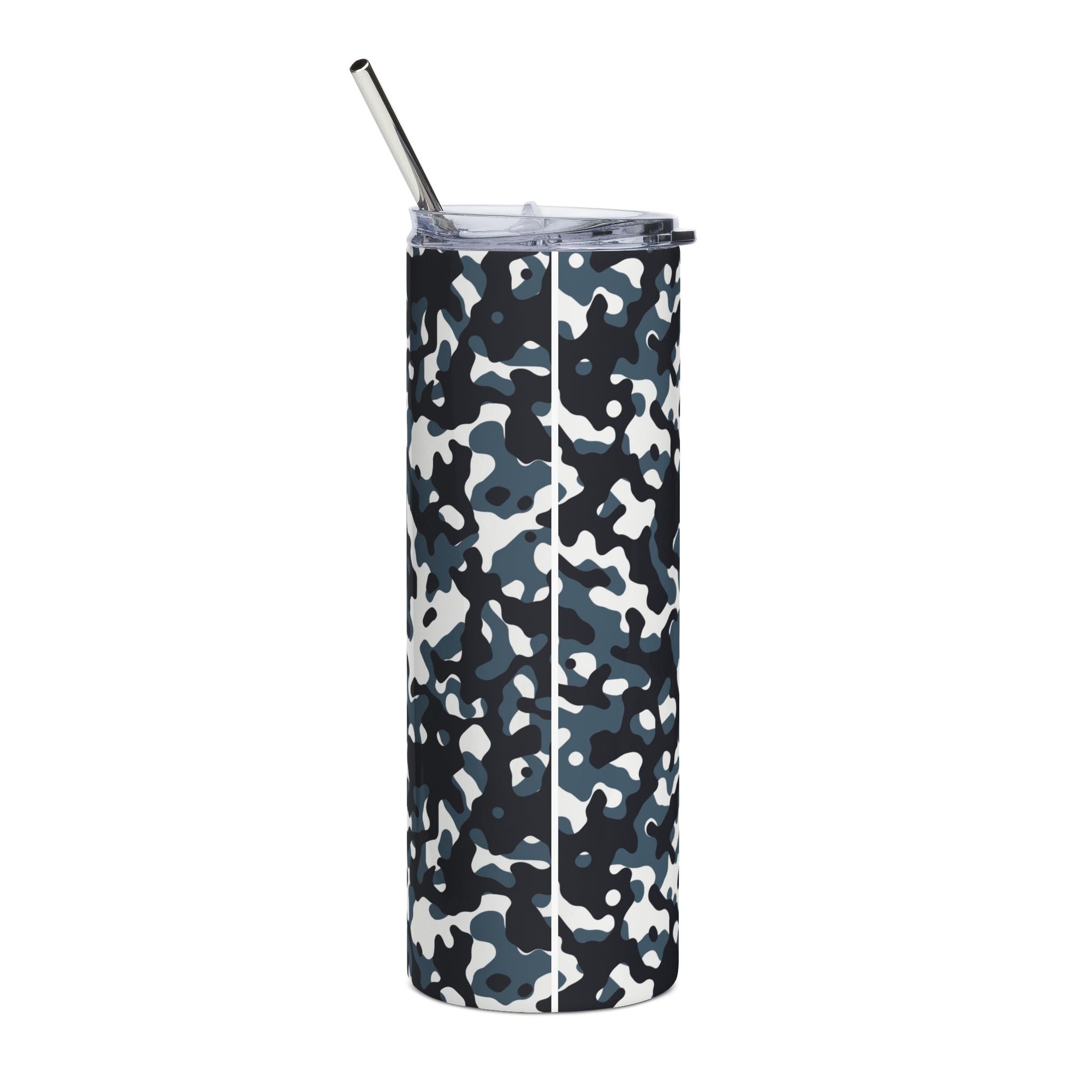 20oz Black & Gray Camo Tumblr