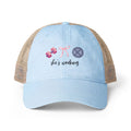 Women's Washed Mesh-Back Cap