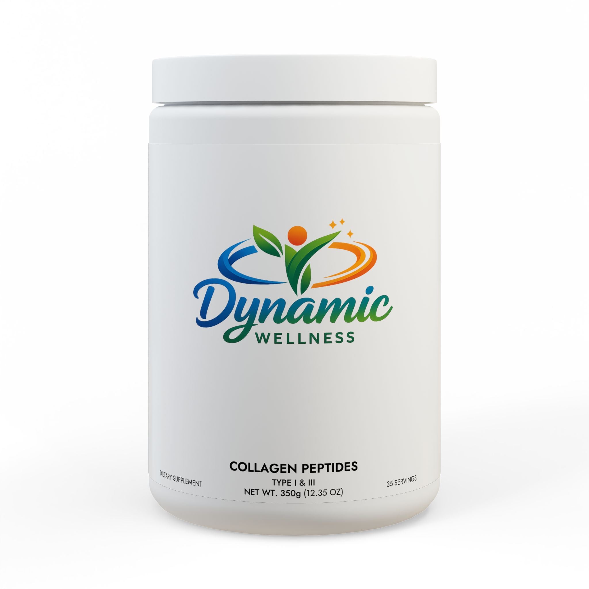 Collagen Peptides Type I & III Supplement (350g, 12.3oz)