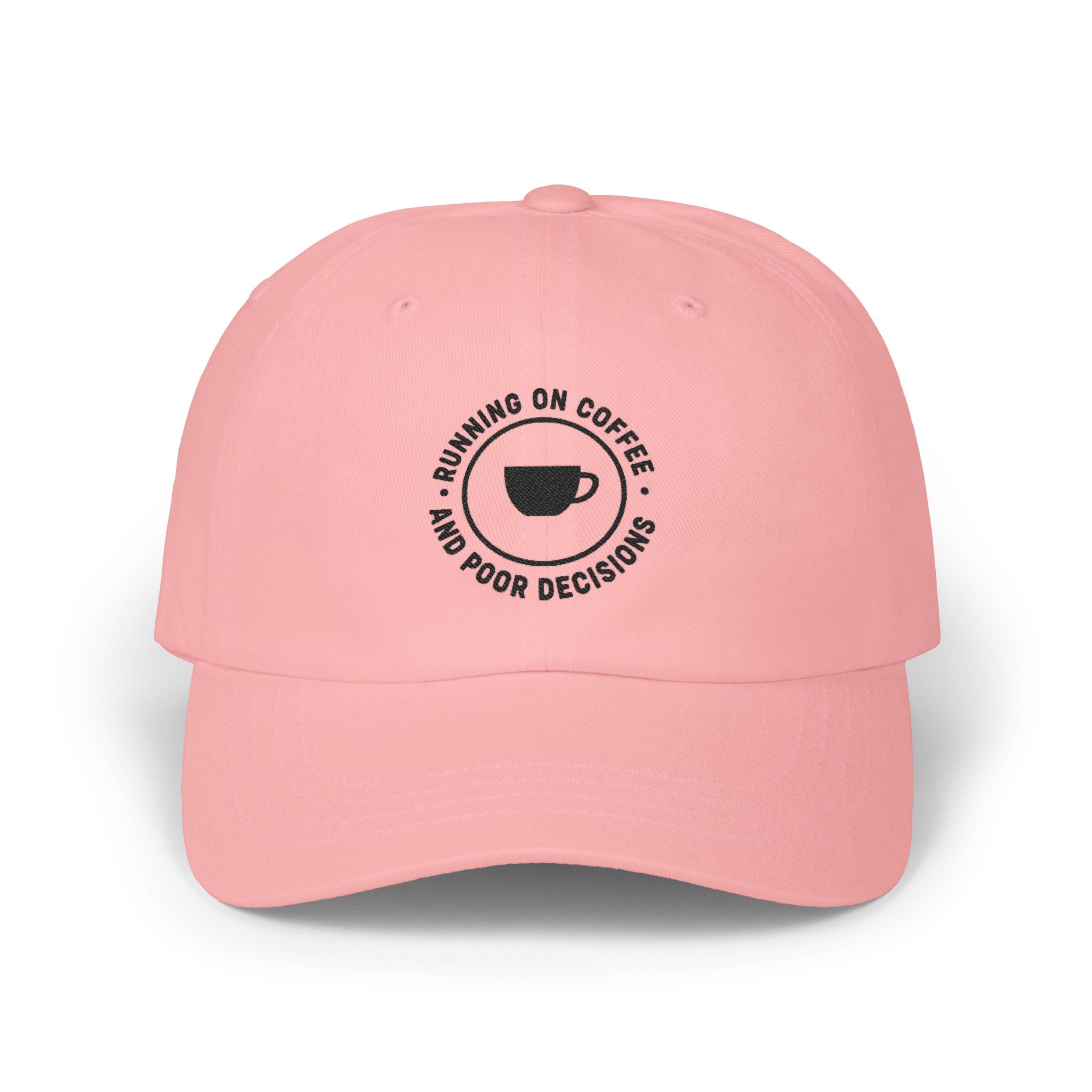 "Running on Coffee and Poor Decisions" Cap