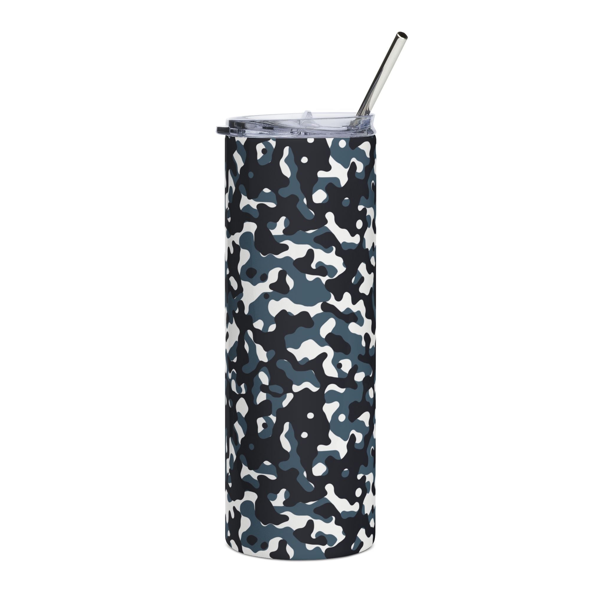 20oz Black & Gray Camo Tumblr