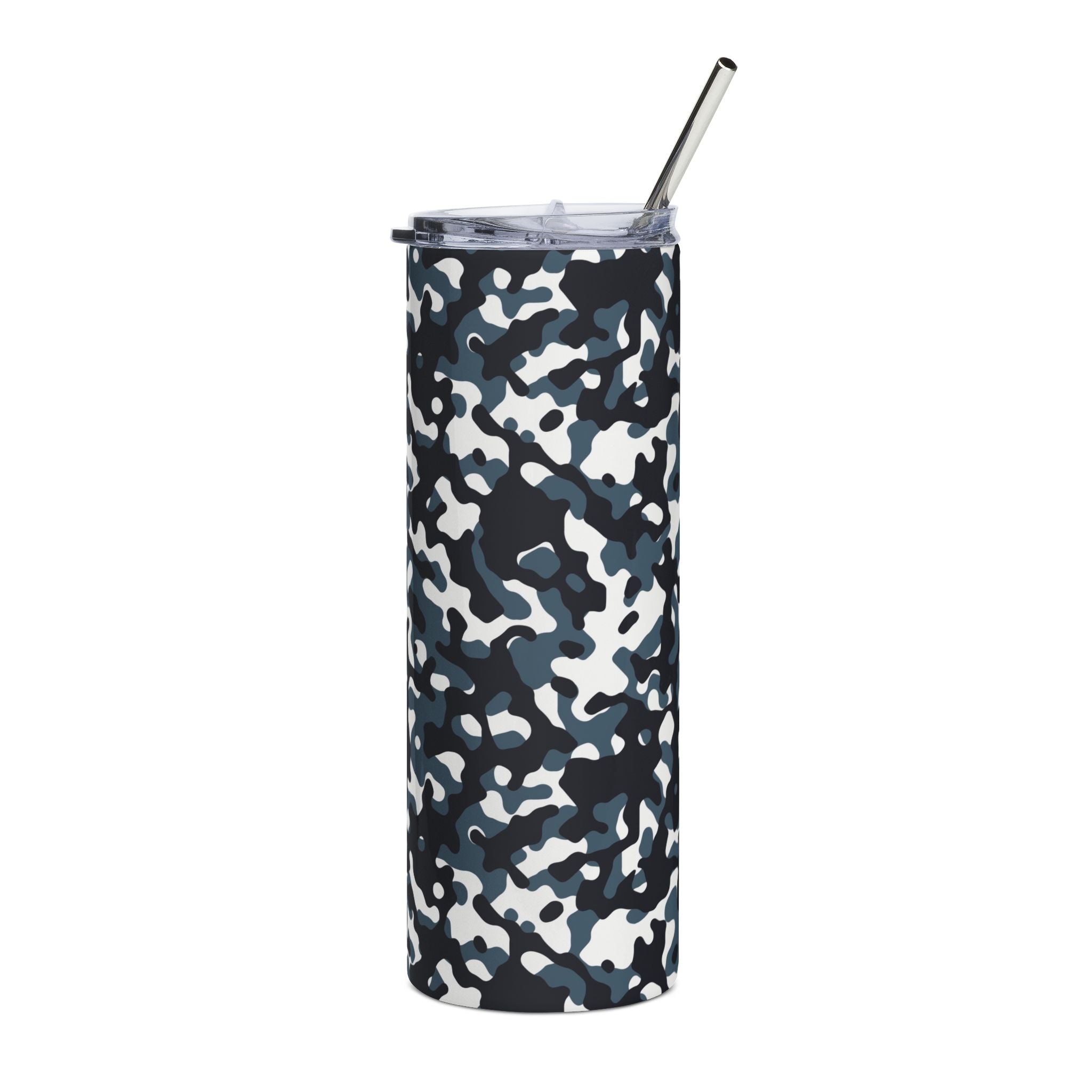 20oz Black & Gray Camo Tumblr