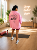 Gym and Jesus Hoodie
