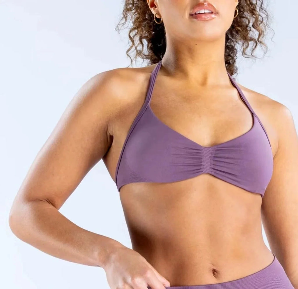 LVD412 Women Gym Sport Bra Tops Tight Shorts Sets Custom Athletic Gym Training Yoga Fitness Sportswear Workout Sets for Women