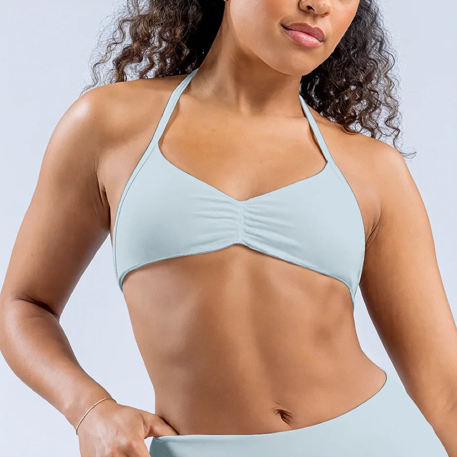 LVD412 Women Gym Sport Bra Tops Tight Shorts Sets Custom Athletic Gym Training Yoga Fitness Sportswear Workout Sets for Women