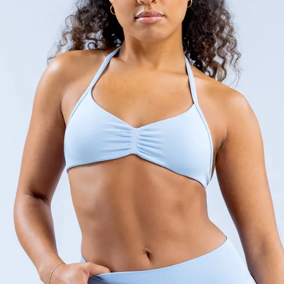 LVD412 Women Gym Sport Bra Tops Tight Shorts Sets Custom Athletic Gym Training Yoga Fitness Sportswear Workout Sets for Women