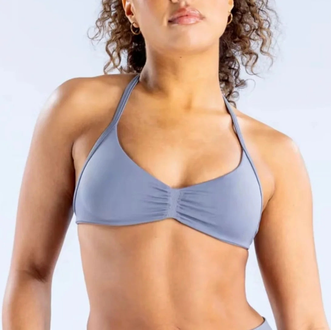 LVD412 Women Gym Sport Bra Tops Tight Shorts Sets Custom Athletic Gym Training Yoga Fitness Sportswear Workout Sets for Women