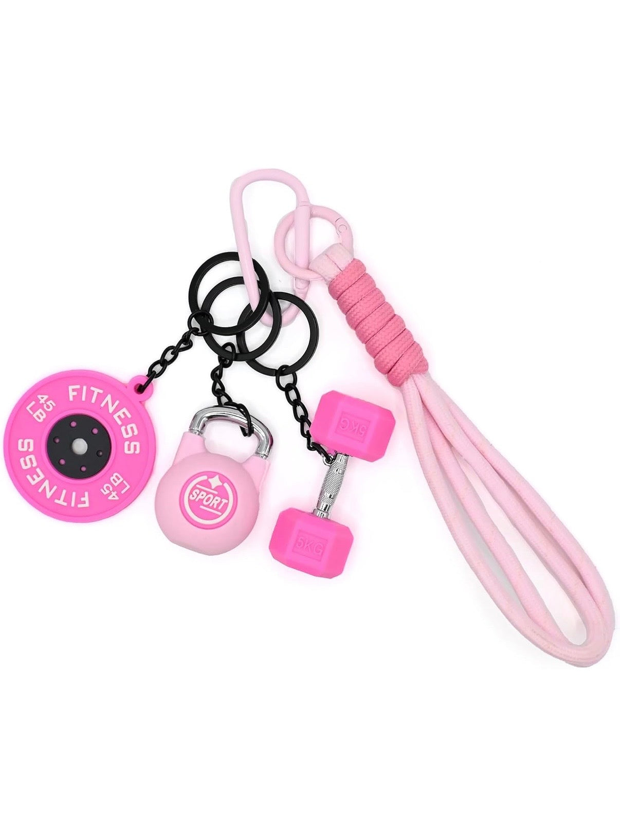 Workout Key Chain