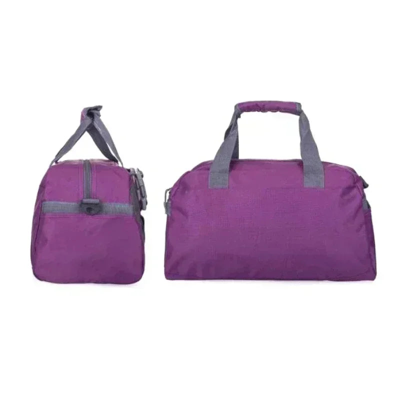 Yoga Fitness Bag Waterproof Nylon Training Shoulder Crossbody Sport Bags for Women Fitness Travel Duffel Clothes Gym Bags